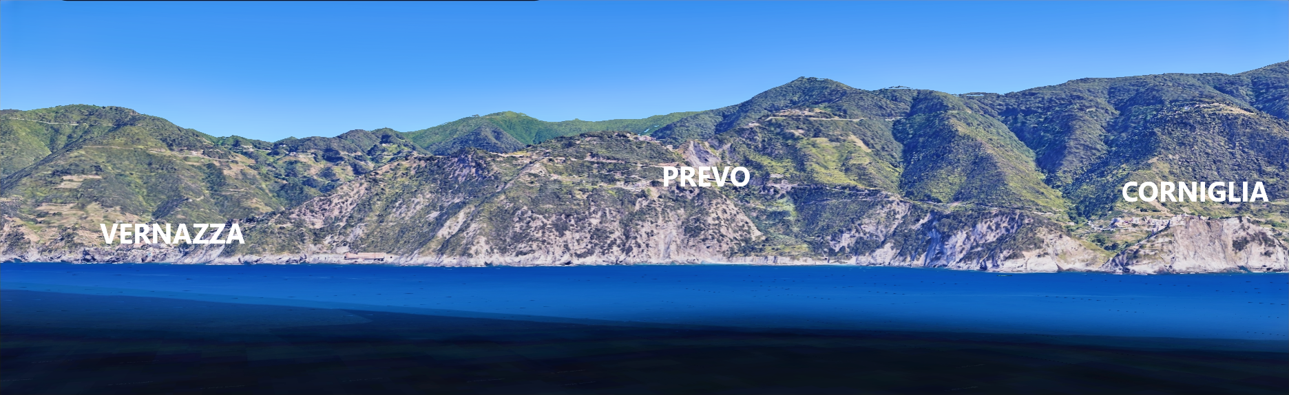 Prevo - view from the Mediterranean Sea