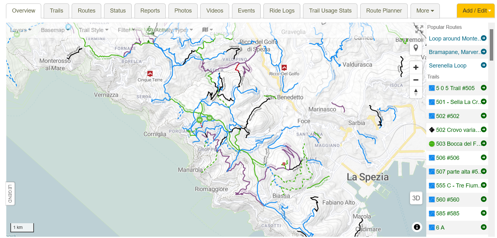 507 parte alta #507 mountain bike trail