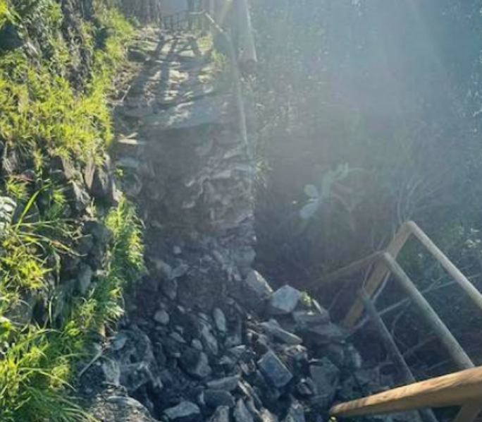 Wall Collapsed