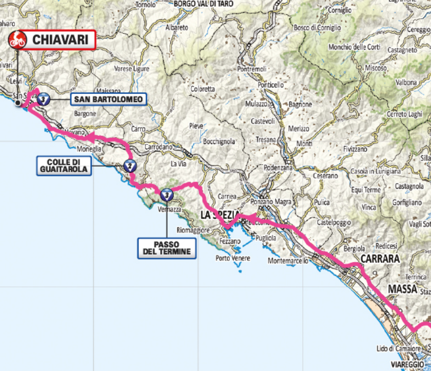 Giro d'Italia 2026 Cinque Terre